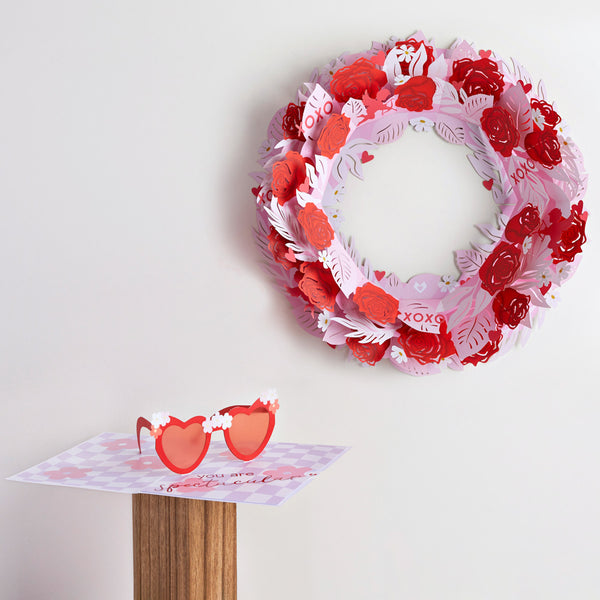 Annalee cupid valentines store wreath